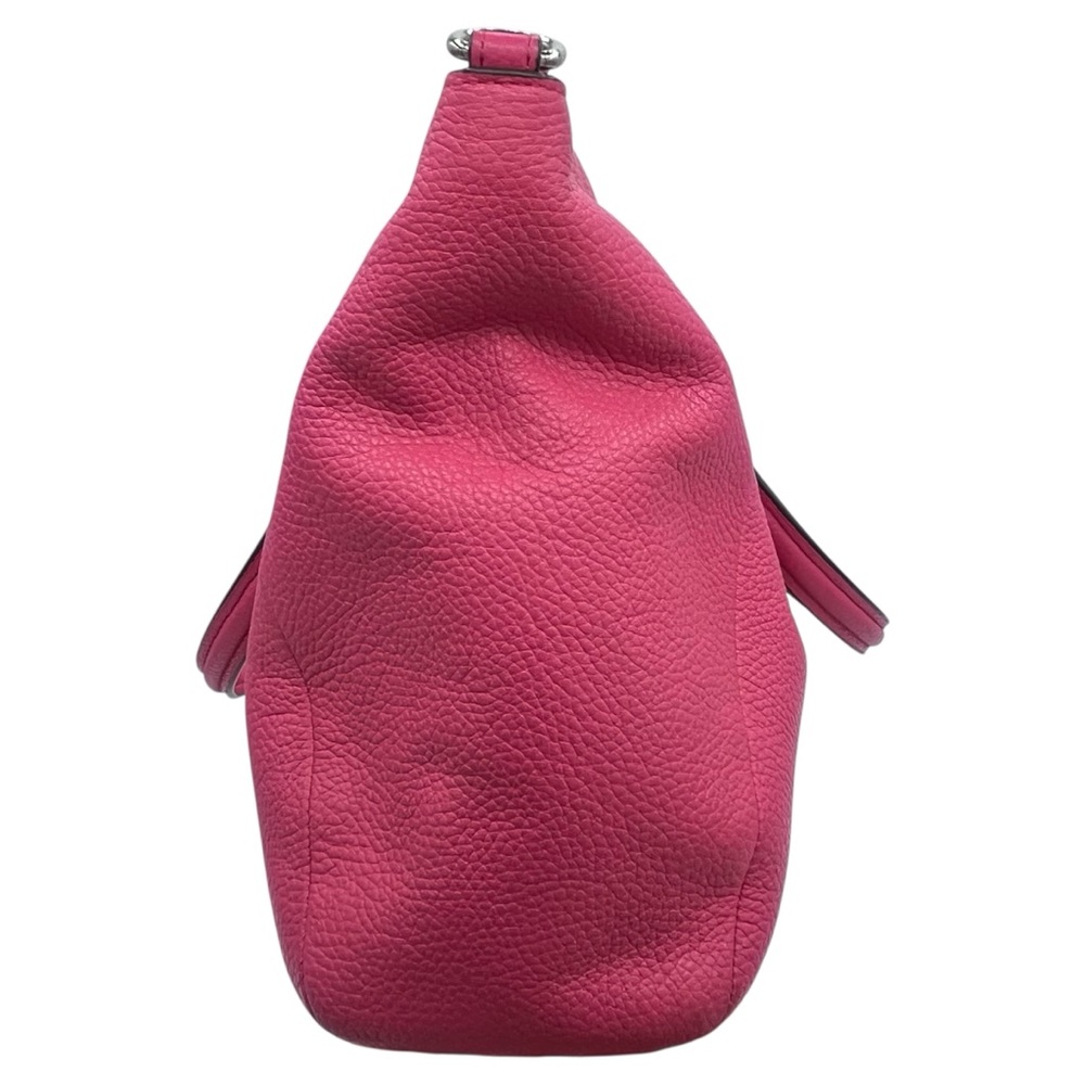 Coach Prairie Fuchsia Barbie Hot Pink Crossbody Top Handle Satchel Bag Purse - Picture 4 of 10